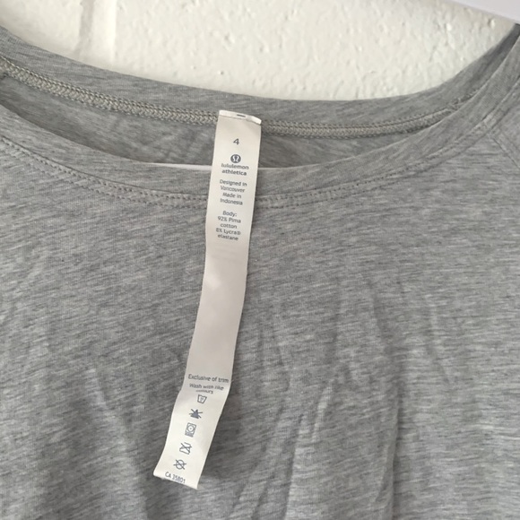 Lululemon long sleeved tee - Picture 2 of 2